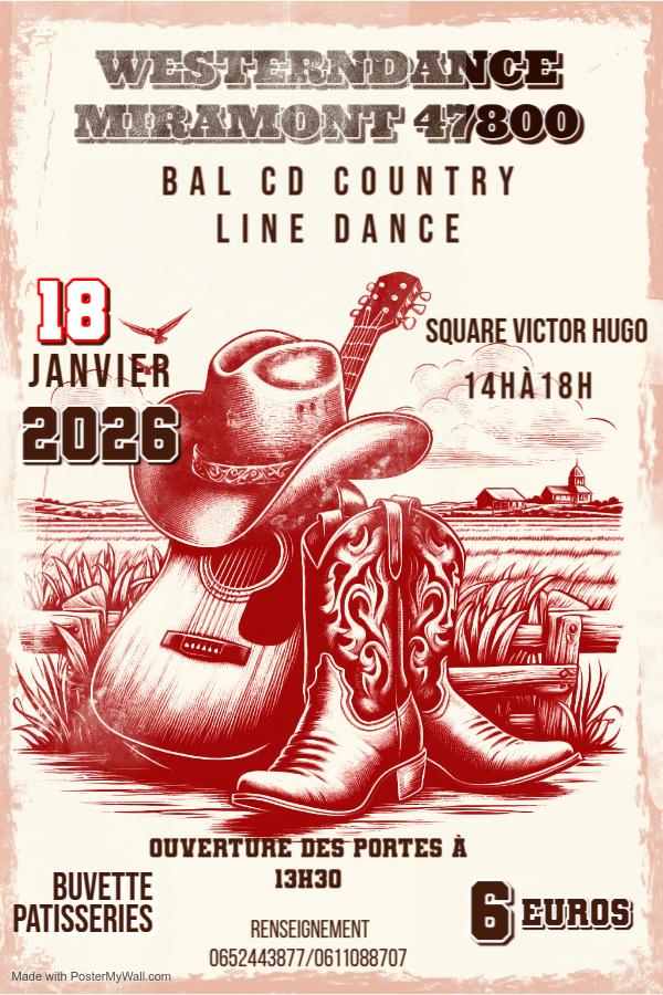 Vintage country night rodeo party poster fait avec postermywall 1